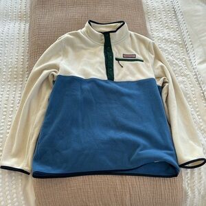 Vineyard Vines fleece quarter zip pullover